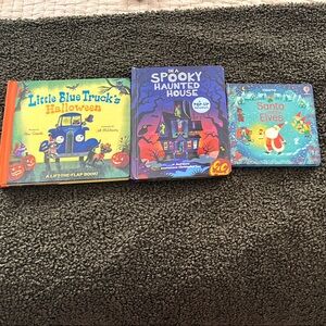 Kids Halloween and Christmas Storybook Set